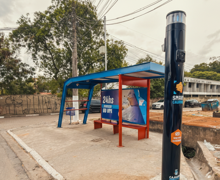 Foto de um ponto seguro do programa Smart Cajamar